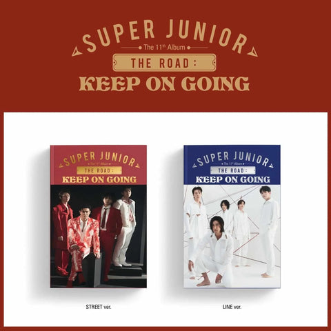 Super Junior Album Vol. 11 - The Road : Keep On Going - Pig Rabbit Shop Kpop store Spain