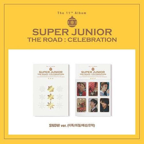 Super Junior Album Vol. 11 (Vol.2) - The Road : Celebration - Pig Rabbit Shop Kpop store Spain