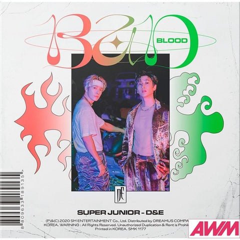 Super Junior D&E Mini Album Vol.4 - BAD BLOOD - Pig Rabbit Shop Kpop store Spain