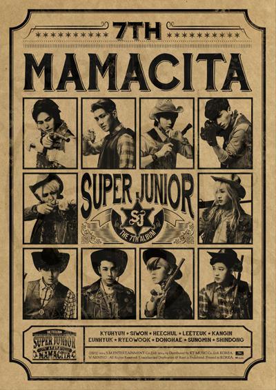 Super Junior Vol.7 - MAMACITA (B Ver.) - Pig Rabbit Shop Kpop store Spain