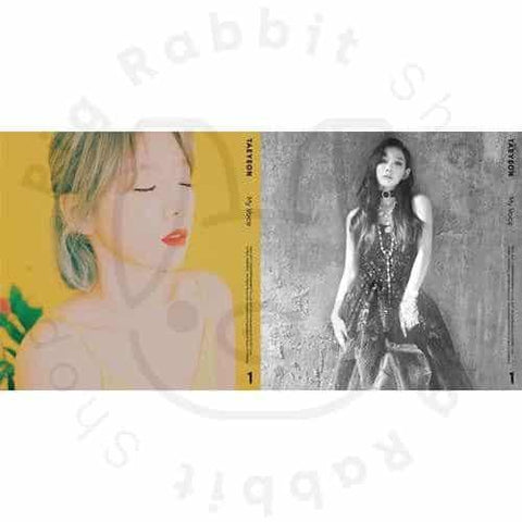 TAEYEON Album Vol. 1 - MY VOICE - Pig Rabbit Shop Kpop store Spain