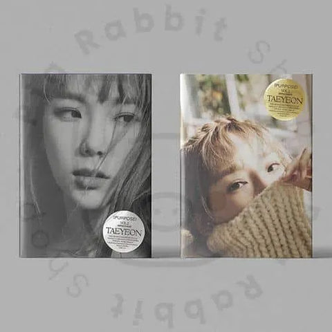 TAEYEON Album Vol.2 Repackage - Purpose (PURPLE VER.) - Pig Rabbit Shop Kpop store Spain