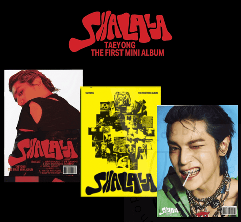 TAEYONG 1st Mini Album - SHALALA - Pig Rabbit Shop Kpop store Spain