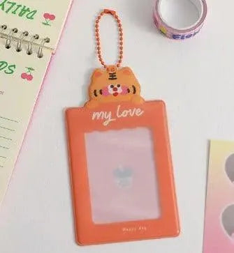 Tarjetero transparente kawaii animals para photocard kpop - Pig Rabbit Shop Kpop store Spain