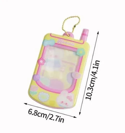 Tarjetero transparente kawaii Hisocute Movil para photocard kpop - Pig Rabbit Shop Kpop store Spain