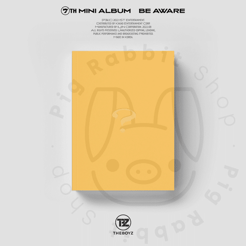 THE BOYZ Mini Album Vol.7 - BE AWARE - Pig Rabbit Shop Kpop store Spain