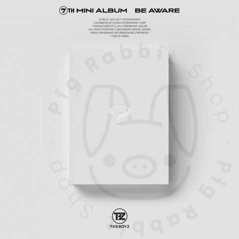 THE BOYZ Mini Album Vol.7 - BE AWARE - Pig Rabbit Shop Kpop store Spain