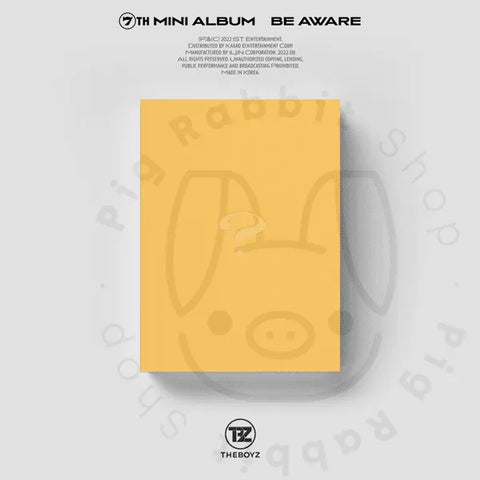 THE BOYZ Mini Album Vol.7 - BE AWARE - Pig Rabbit Shop Kpop store Spain