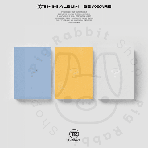 THE BOYZ Mini Album Vol.7 - BE AWARE - Pig Rabbit Shop Kpop store Spain