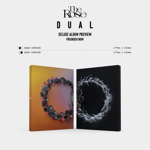 The Rose - DUAL (Deluxe Album) - Pig Rabbit Shop Kpop store Spain