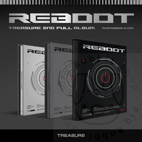 TREASURE 2ND FULL ALBUM - REBOOT [PHOTOBOOK VER.] - Pig Rabbit Shop Kpop store Spain