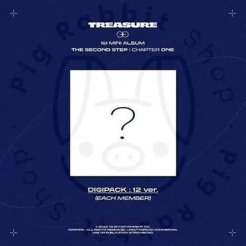 Treasure mini album Vol. 1 - The second step : chapter one - Pig Rabbit Shop Kpop store Spain