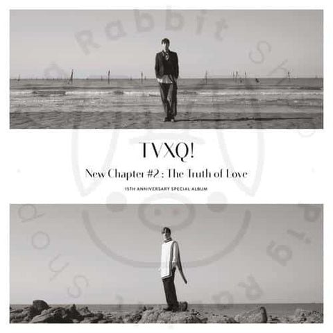 TVXQ! Debut 15th Anniversary Album - New Chapter #2: The Truth of Love ( VERSION ALEATORIA) - Pig Rabbit Shop Kpop store Spain