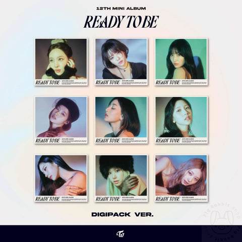 TWICE 12TH MINI ALBUM - READY TO BE (Digipack Ver.) - Pig Rabbit Shop Kpop store Spain