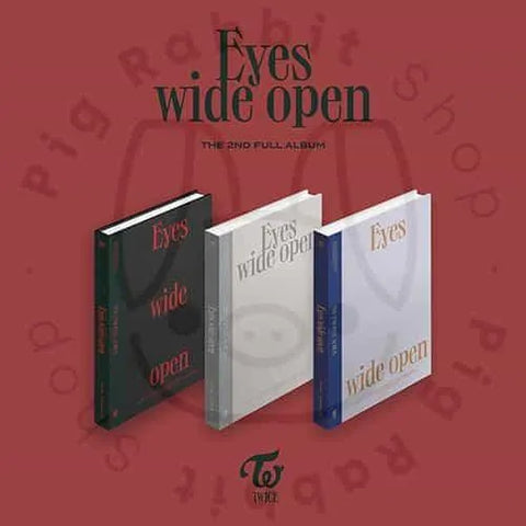 TWICE Album Vol.2 - Eyes wide open - Pig Rabbit Shop Kpop store Spain