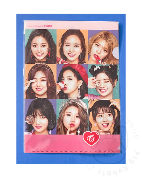 Twice - Carpeta A4 - Pig Rabbit Shop Kpop store Spain