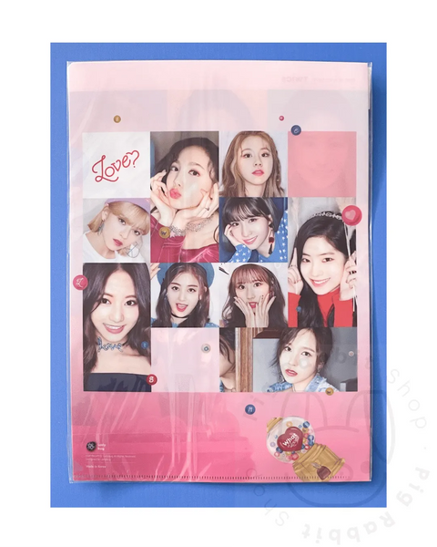 Twice - Carpeta A4 - Pig Rabbit Shop Kpop store Spain