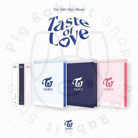 Twice mini album vol.10 - Taste of love - Pig Rabbit Shop Kpop store Spain