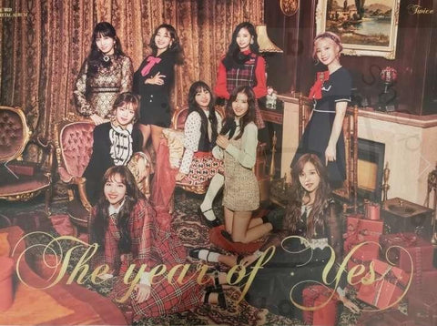 Twice - The year of yes [ a ] poster - Pig Rabbit Shop Kpop store Spain