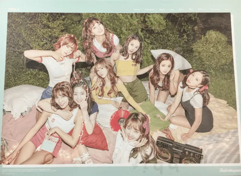 Twice - Twicetagram [ mint ] poster - Pig Rabbit Shop Kpop store Spain