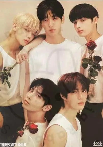 TXT 4TH MINI ALBUM [ MINISODE 2 : THURSDAY'S CHILD ] (END VER.) POSTER - Pig Rabbit Shop Kpop store Spain