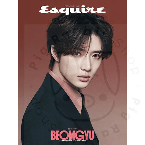 TXT COVER ESQUIRE MAGAZINE 2023 FEBRUARY - Pig Rabbit Shop Kpop store Spain