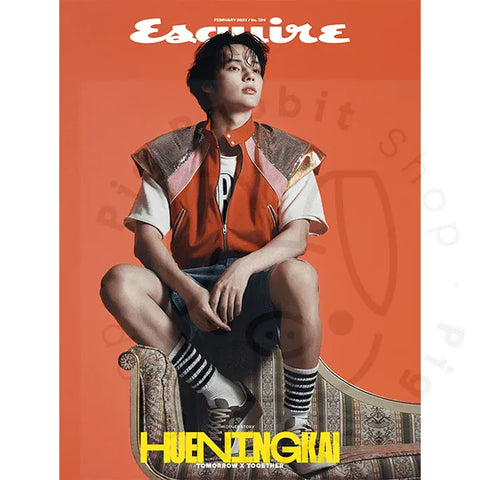 TXT COVER ESQUIRE MAGAZINE 2023 FEBRUARY - Pig Rabbit Shop Kpop store Spain