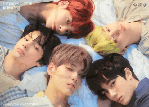 TXT - The dream chapter : eternity [ starboard ] poster - Pig Rabbit Shop Kpop store Spain