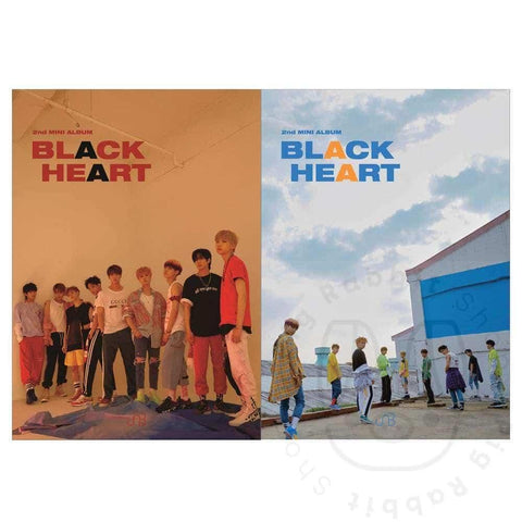 UNB 2nd Mini Album - BLACK HEART - Pig Rabbit Shop Kpop store Spain