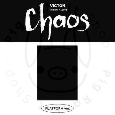 VICTON Mini Album Vol. 7 - CHAOS (PLATFORM Ver.) - Pig Rabbit Shop Kpop store Spain