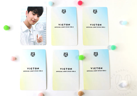 VICTON OFFICIAL LIGHTSTICK VER 2 Preorder photocard - Pig Rabbit Shop Kpop store Spain
