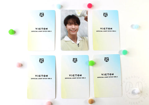 VICTON OFFICIAL LIGHTSTICK VER 2 Preorder photocard - Pig Rabbit Shop Kpop store Spain
