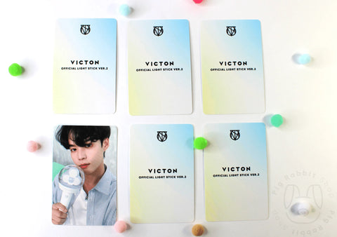 VICTON OFFICIAL LIGHTSTICK VER 2 Preorder photocard - Pig Rabbit Shop Kpop store Spain