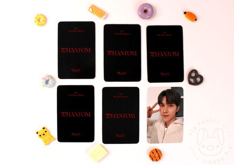 WayV Mini Album Vol. 4 - Phantom Preorder photocard - Pig Rabbit Shop Kpop store Spain