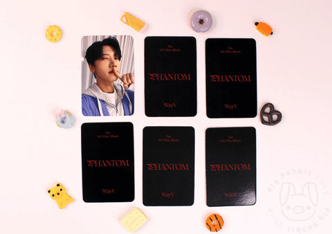 WayV Mini Album Vol. 4 - Phantom Preorder photocard - Pig Rabbit Shop Kpop store Spain