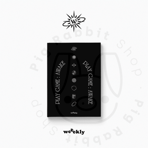 Weeekly 1st Single Album - Play Game : AWAKE - Pig Rabbit Shop Kpop store Spain