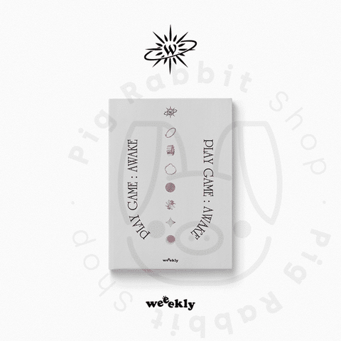 Weeekly 1st Single Album - Play Game : AWAKE - Pig Rabbit Shop Kpop store Spain