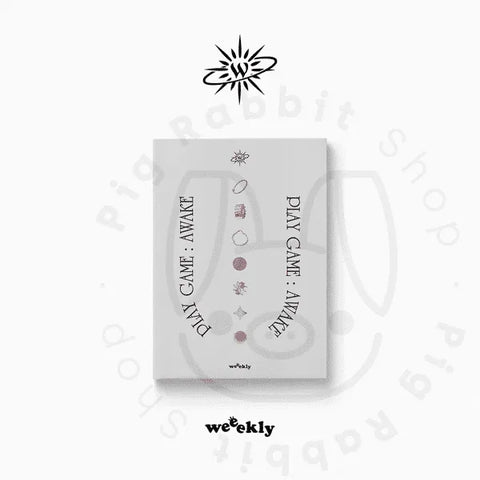 Weeekly 1st Single Album - Play Game : AWAKE - Pig Rabbit Shop Kpop store Spain