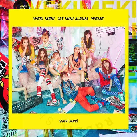WEKI MEKI 1ST MINI ALBUM - WEME - Pig Rabbit Shop Kpop store Spain
