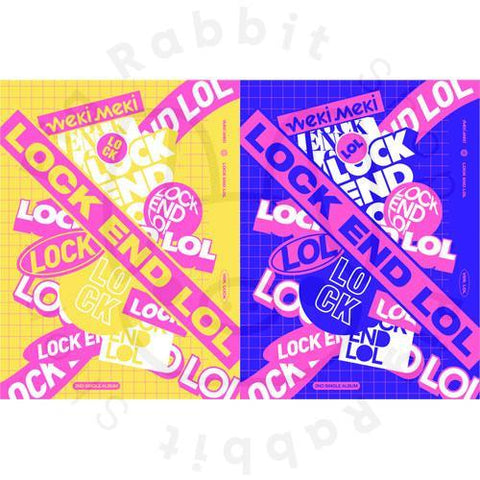 Weki Meki Single Album Vol.2 - LOCK END LOL - Pig Rabbit Shop Kpop store Spain