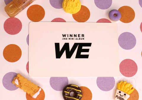 WINNER Mini Album Vol.2 - WE Preorder photocard group - Pig Rabbit Shop Kpop store Spain
