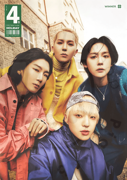 WINNER Mini Album Vol. 4 - HOLIDAY (PHOTOBOOK Ver.) [ day ] poster - Pig Rabbit Shop Kpop store Spain