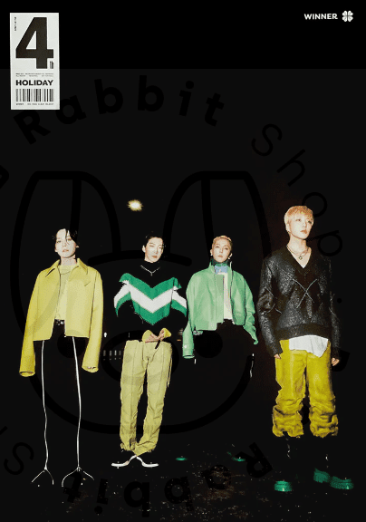 WINNER Mini Album Vol. 4 - HOLIDAY (PHOTOBOOK Ver.) [ night ] poster - Pig Rabbit Shop Kpop store Spain