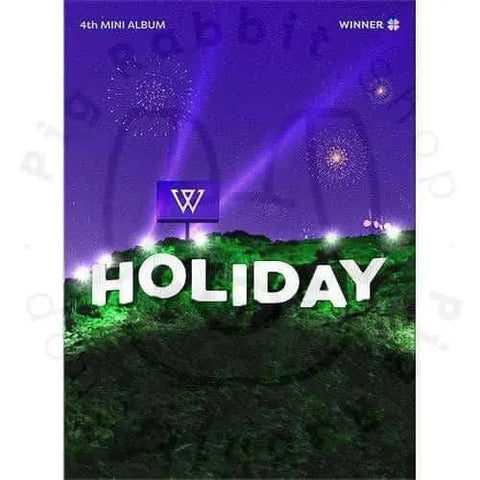 WINNER Mini Album Vol. 4 - HOLIDAY (PHOTOBOOK Ver.) - Pig Rabbit Shop Kpop store Spain