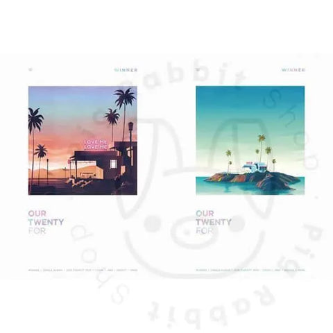 WINNER SINGLE ALBUM - OUR TWENTY FOR - Pig Rabbit Shop Kpop store Spain