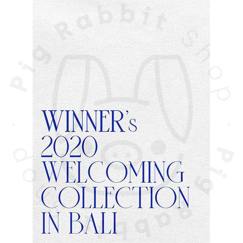 WINNER - WINNER's 2020 WELCOMING COLLECTION (in BALI) - Pig Rabbit Shop Kpop store Spain
