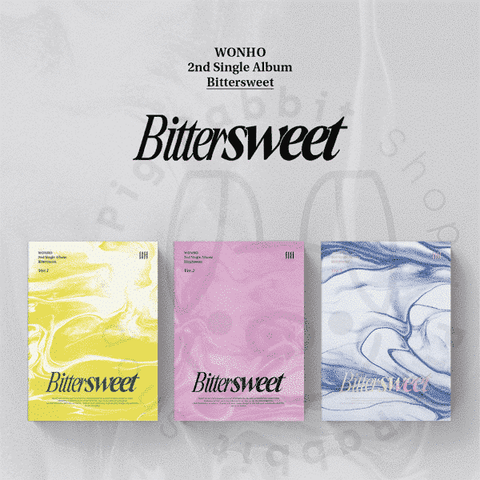 WONHO 2nd Single Album - Bittersweet - Pig Rabbit Shop Kpop store Spain