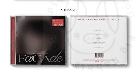 WONHO Mini Album Vol.3 - FACADE (Jewel Ver.) - Pig Rabbit Shop Kpop store Spain
