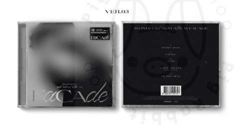 WONHO Mini Album Vol.3 - FACADE (Jewel Ver.) - Pig Rabbit Shop Kpop store Spain