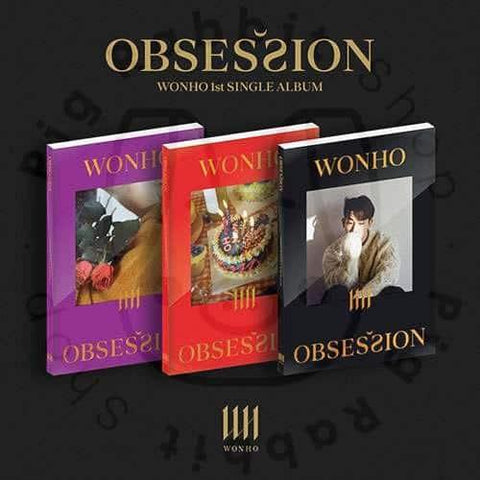 WONHO Single Album Vol.1 - OBSESSION - Pig Rabbit Shop Kpop store Spain